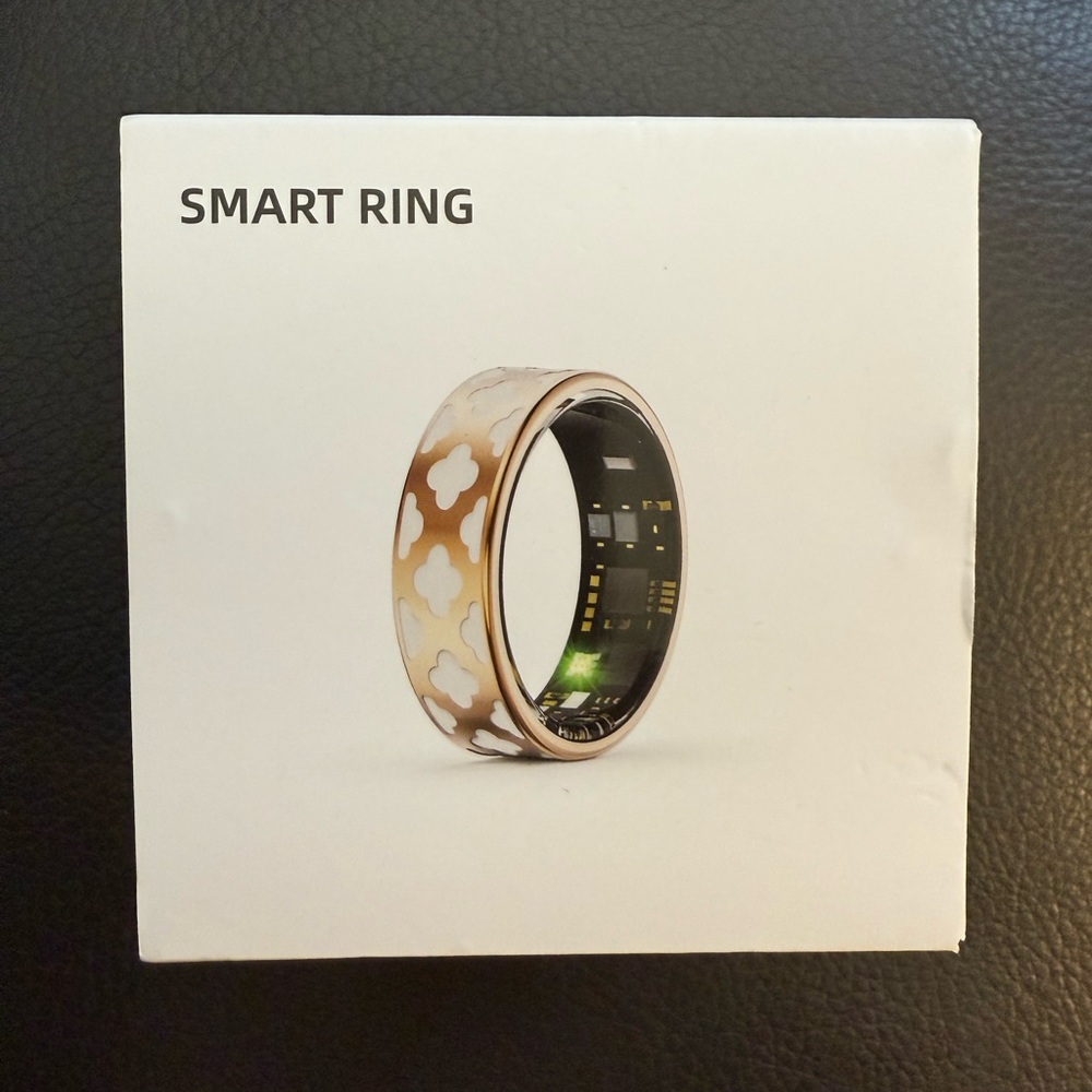 Smart Ring in Gold and White